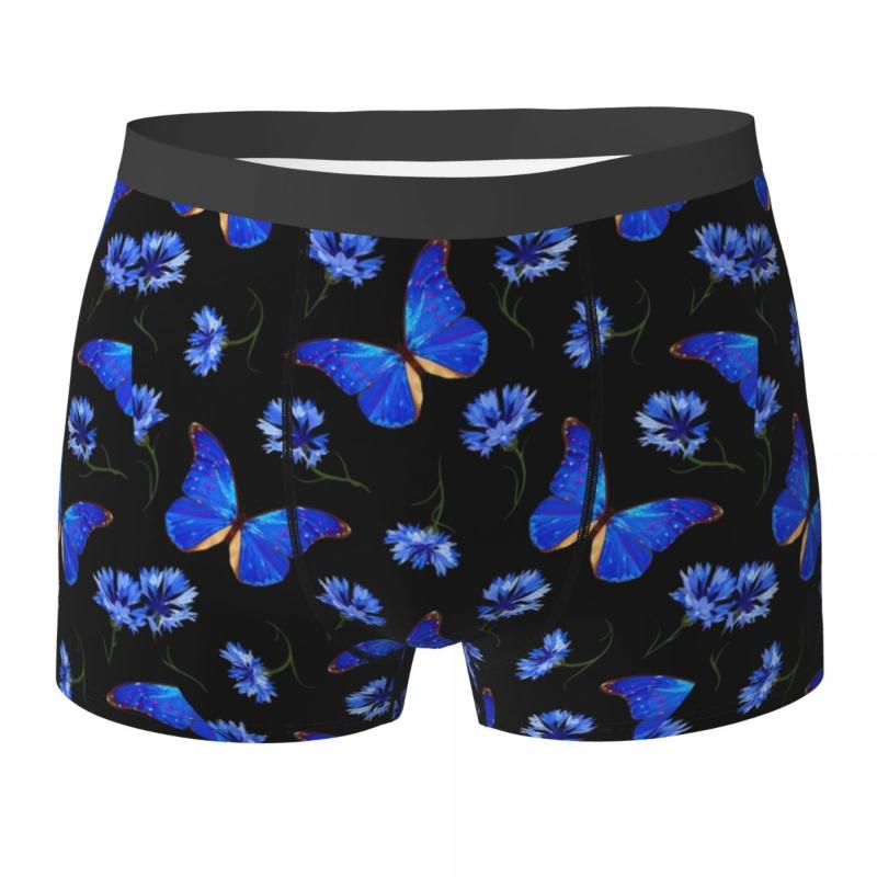 Underpants Blue Floral Butterfly Graphic Underwear Butterflies Vintage Patchwork Customs Shorts Briefs Pouch Male Oversize TrunkUnderpants, 12
Underpants Blue Floral Butterfly Graphic Underwear Butterflies Vintage Patchwork Customs Shorts Briefs Pouch Male Oversize TrunkUnderpants, 12