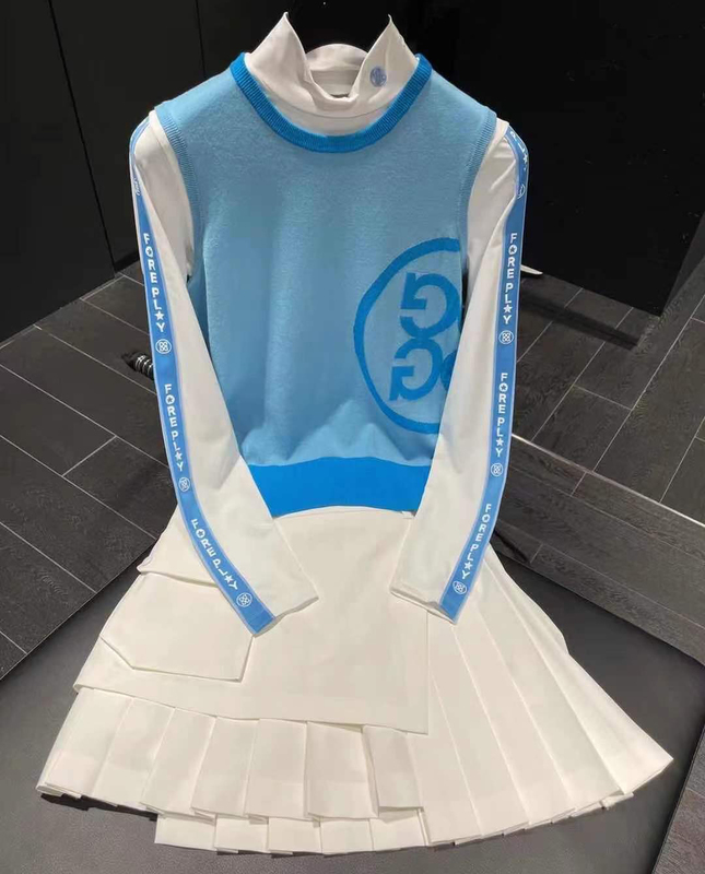 Women's Golf Shirts Elastic Slim Fit Long Sleeve Summer Thin Sunscreen Clothing 220707