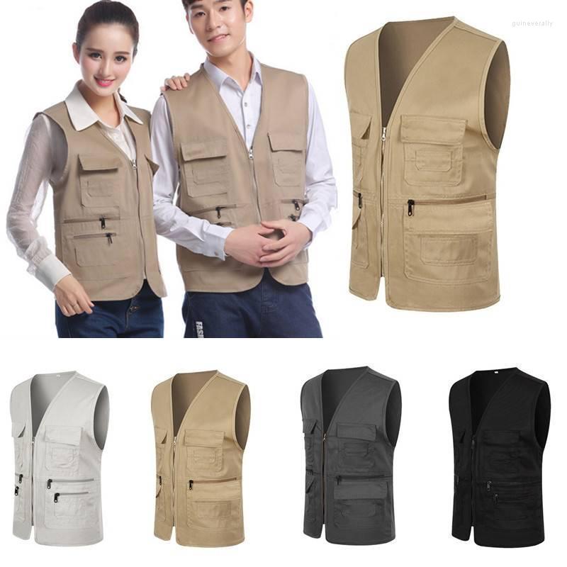Men's Vests Men Clothing 2022 Women Mens Fisherman Multi Pockets Vest Fishing Travelling Waistcoat Hiking Gilet Coat Guin22, Dark grey
Men's Vests Men Clothing 2022 Women Mens Fisherman Multi Pockets Vest Fishing Travelling Waistcoat Hiking Gilet Coat Guin22, Dark grey