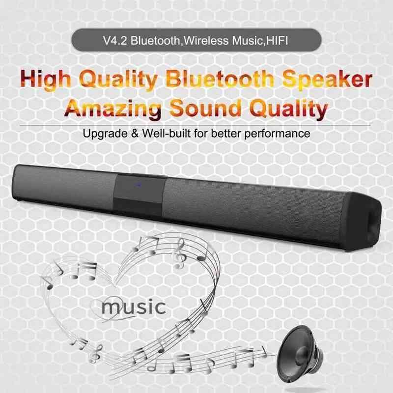 Sound Bar For TV For Computer Home Theater Bluetooth Speaker Waterproof Bass Stereo Subwoofer Support Aux Tf Column Caixa The sum J220523
