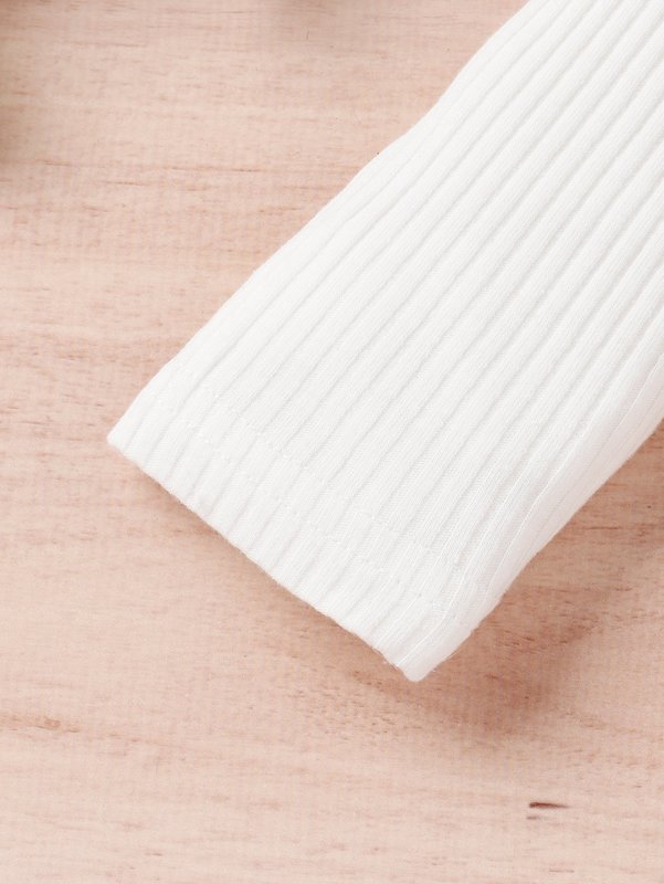 Toddler Girls Ruffle Trim Tee & Plaid Print Belted Skirt SHE