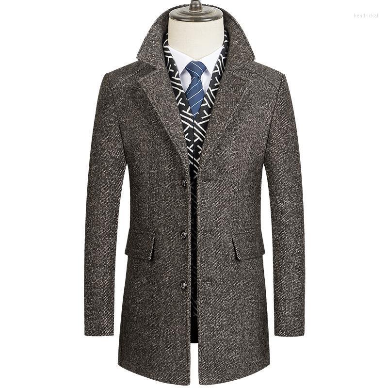 Men's Wool & Blends 2022 Long Business Thick Woolen Coats Content 35% Autumn And Winter For Men Kend22, Brown
Men's Wool & Blends 2022 Long Business Thick Woolen Coats Content 35% Autumn And Winter For Men Kend22, Brown