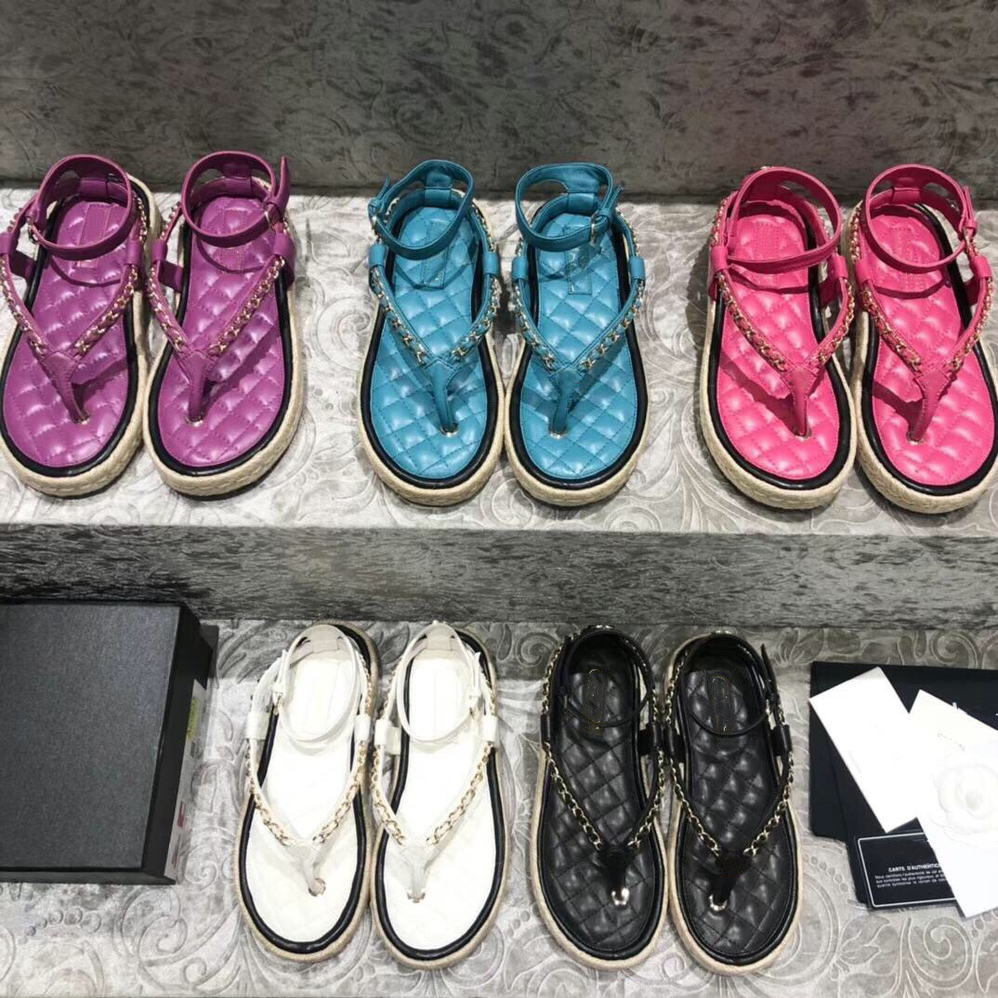 2022 Summer Women's Platform Slippers Straw Shoes Quilted Diamond Thong Sandals Ankle Flats Leather Flip Flops Metal Chain Strap Sandal Low Heels Beach Slide22, Fill postage
2022 Summer Women's Platform Slippers Straw Shoes Quilted Diamond Thong Sandals Ankle Flats Leather Flip Flops Metal Chain Strap Sandal Low Heels Beach Slide22, Fill postage