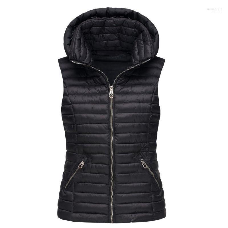 Women's Vests 2022 Vest Autumn Winter Mid-length Down Cotton Coat Solid Color Zipper Hooded Casual Waistcoat Ladies Jackets Luci22, Red
Women's Vests 2022 Vest Autumn Winter Mid-length Down Cotton Coat Solid Color Zipper Hooded Casual Waistcoat Ladies Jackets Luci22, Red