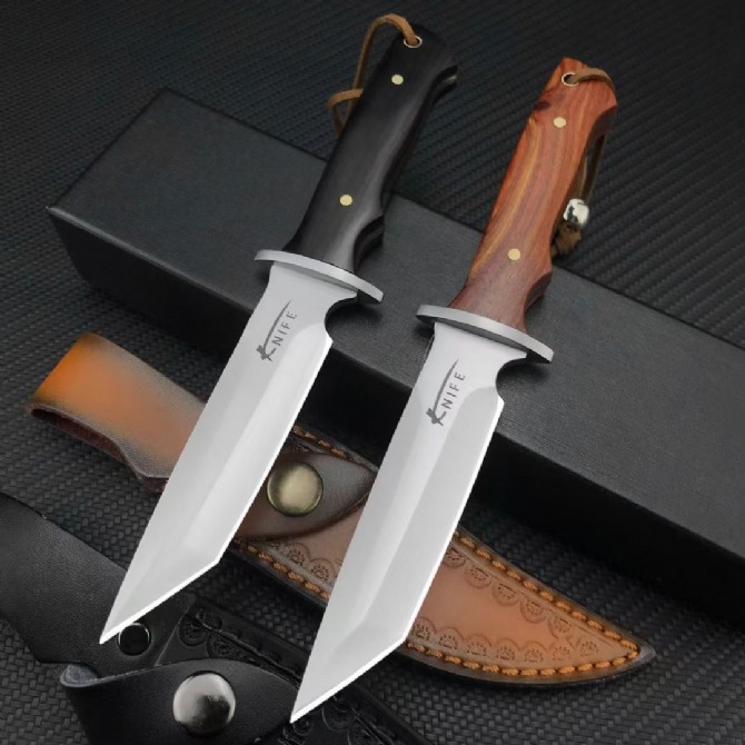 The Small Wing Tiger Straight Fixed Blade Knife 7Cr13Mov Blade Olive Wood/Rosewood Handle Hunting Fishing EDC Survival Tool Knives Xmas Gift A3956
The Small Wing Tiger Straight Fixed Blade Knife 7Cr13Mov Blade Olive Wood/Rosewood Handle Hunting Fishing EDC Survival Tool Knives Xmas Gift A3956