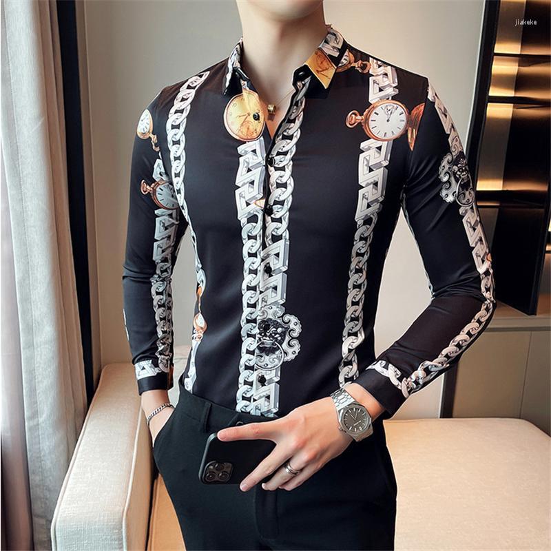 Men's Dress Shirts Printed Men Shirt 2022 Autumn Fashion Long Sleeve Slim Fit Business Social Party Nightclub StreetwearMen's Men'sMen's, 2701 white
Men's Dress Shirts Printed Men Shirt 2022 Autumn Fashion Long Sleeve Slim Fit Business Social Party Nightclub StreetwearMen's Men'sMen's, 2701 white
