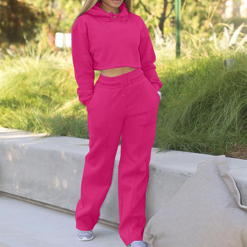Women' Two Piece Pants Hoodie Tracksuit Wide Leg Set 2022 Autumn Loose Short Sweatshirt Drawstring Sweatpant Female Casual Sport Suit, Black
Women' Two Piece Pants Hoodie Tracksuit Wide Leg Set 2022 Autumn Loose Short Sweatshirt Drawstring Sweatpant Female Casual Sport Suit, Black