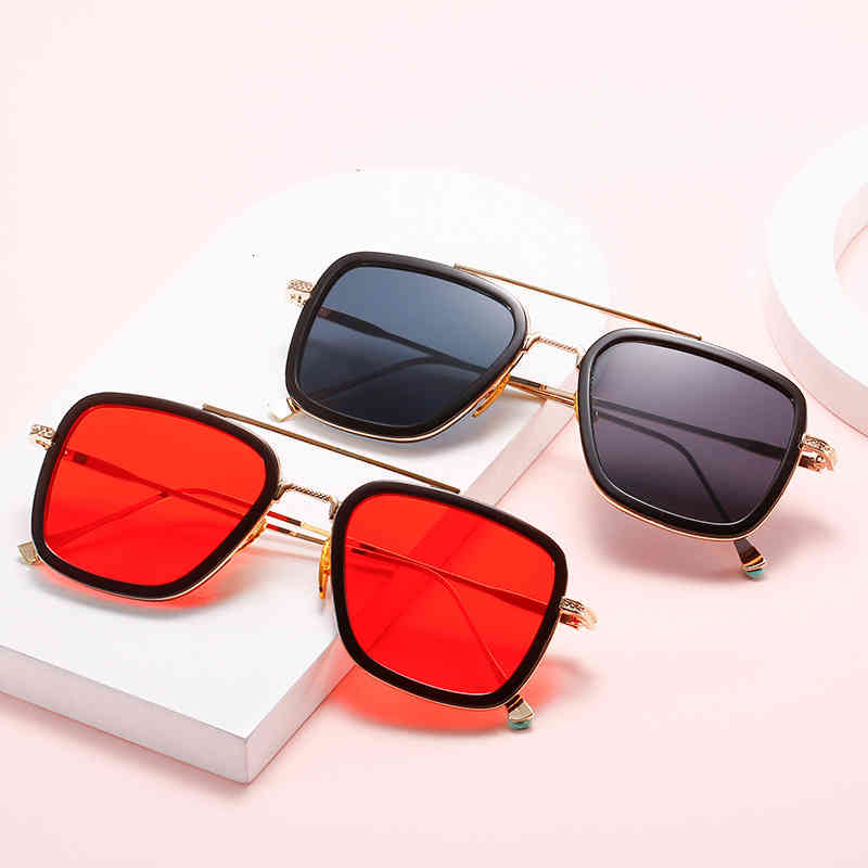 Sunglasses Box men's iron man Spider Man Star same Women's fashion trend glasses DD7P
Sunglasses Box men's iron man Spider Man Star same Women's fashion trend glasses DD7P