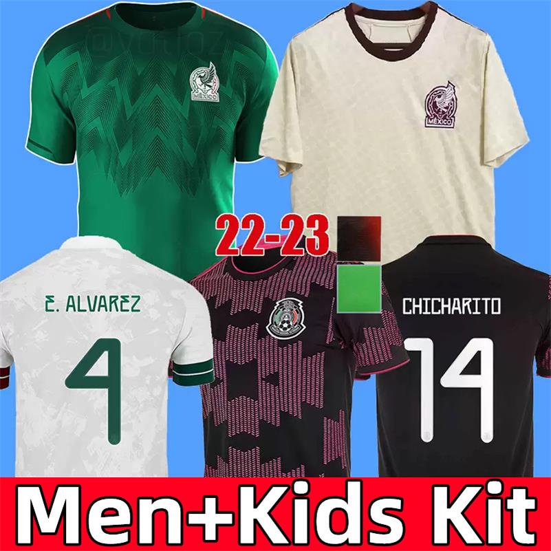 NEW 2022 2023 Mexico Soccer Jerseys green National Copa America 20 21 22 23 CHICHARITO LOZANO DOS SANTOS CARLOS VELA RAUL Men Kids Kit Football Shirts Fans Version, 2022 home kids
NEW 2022 2023 Mexico Soccer Jerseys green National Copa America 20 21 22 23 CHICHARITO LOZANO DOS SANTOS CARLOS VELA RAUL Men Kids Kit Football Shirts Fans Version, 2022 home kids