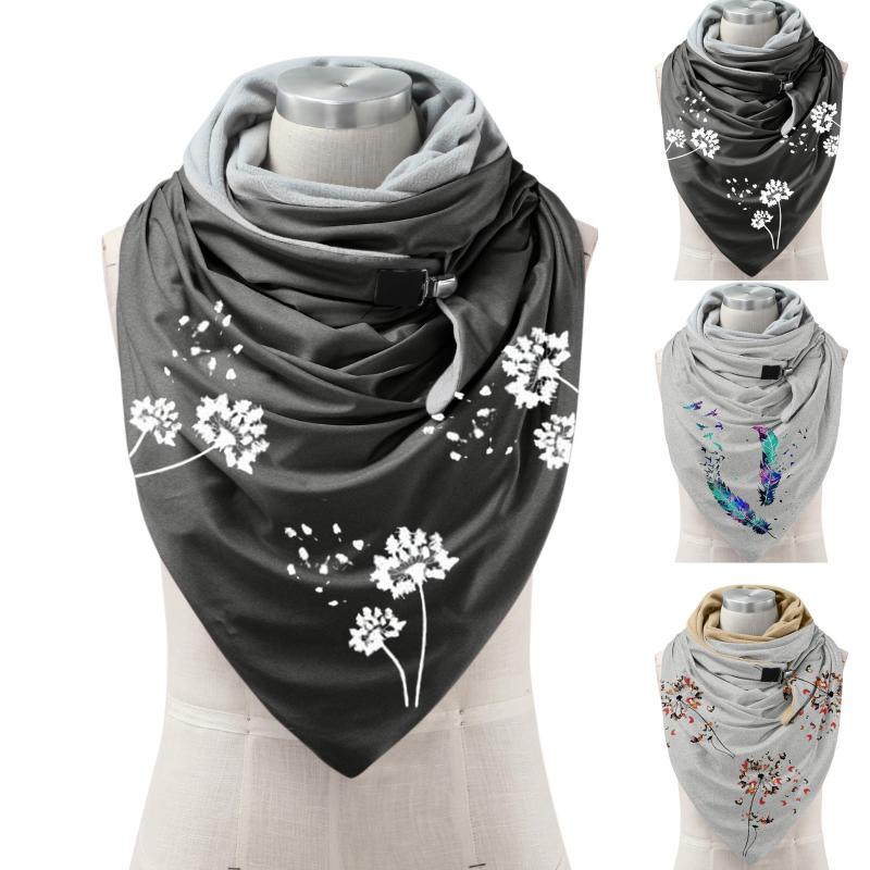 Scarves Fashion Women Printing Button Soft Wrap Casual Winter Snowflake Print Warm Shawls
Scarves Fashion Women Printing Button Soft Wrap Casual Winter Snowflake Print Warm Shawls