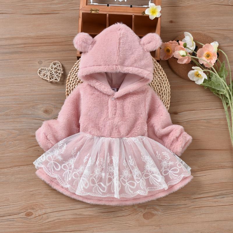 Girl's Dresses FOCUSNORM Autumn Winter Lovely Baby Girls Dress 0-3Y 3D Ear Hooded Fur Solid Lace Mesh Layer A-Line, As pic
Girl's Dresses FOCUSNORM Autumn Winter Lovely Baby Girls Dress 0-3Y 3D Ear Hooded Fur Solid Lace Mesh Layer A-Line, As pic