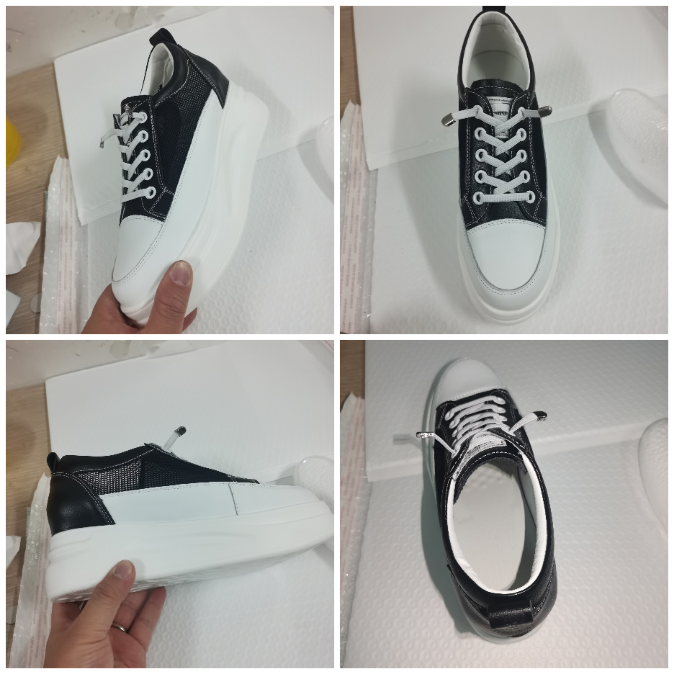Fujijn 7cm Women Summer Shoes Genuine Leather Platform Sneakers Wedge Shoes Hidden Heel Air Mesh Fashion Sneakers Summer Shoes, White air mesh
Fujijn 7cm Women Summer Shoes Genuine Leather Platform Sneakers Wedge Shoes Hidden Heel Air Mesh Fashion Sneakers Summer Shoes, White air mesh