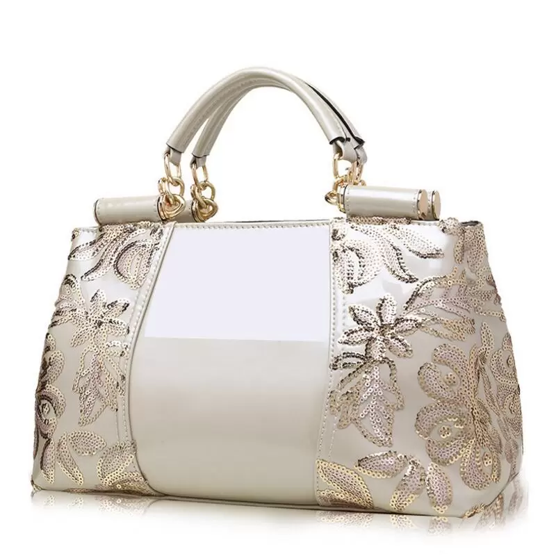 selling new fashion patent leather sequins highend womens bag luxury brand design handbag ladies shoulder messenger bag, Photo color
selling new fashion patent leather sequins highend womens bag luxury brand design handbag ladies shoulder messenger bag, Photo color