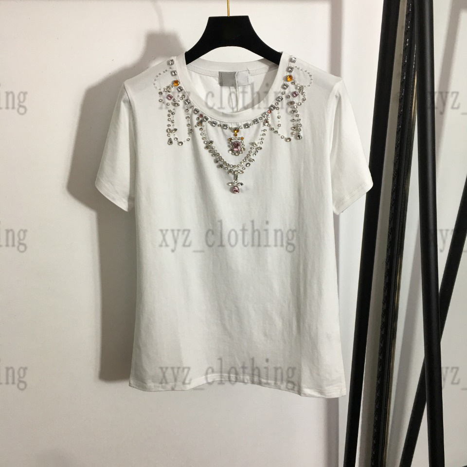 2022ss womens diamond t shirts Precious stones women t-shirts Gradient Smudged Presbyopia Logo Print Casual Short Sleeve T-Shirtdesigner tee mens cotton SML, 01
2022ss womens diamond t shirts Precious stones women t-shirts Gradient Smudged Presbyopia Logo Print Casual Short Sleeve T-Shirtdesigner tee mens cotton SML, 01