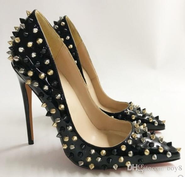 Shoes Bottoms Christians Free ship women high heels Point toe dress shoes fashion rivets red big size 44 pumps wedding shoes Stiletto b wAu, 21
Shoes Bottoms Christians Free ship women high heels Point toe dress shoes fashion rivets red big size 44 pumps wedding shoes Stiletto b wAu, 21