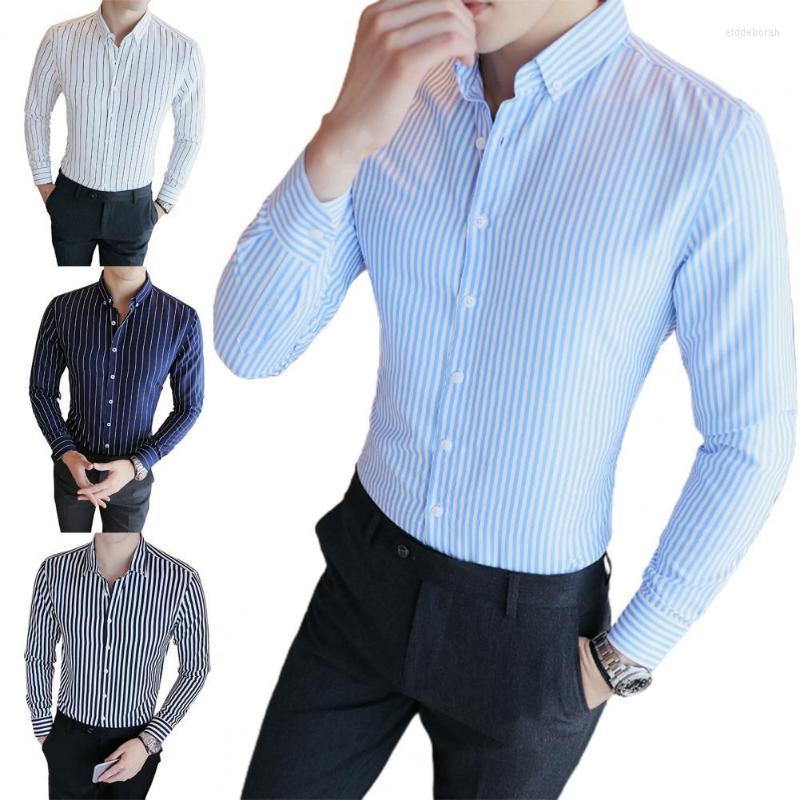 Men's Dress Shirts Mens Business Long Sleeve Casual Shirt T-shirt Tops Buttons All Match Polyester Men Striped For DatingMen's Eldd22, Black
Men's Dress Shirts Mens Business Long Sleeve Casual Shirt T-shirt Tops Buttons All Match Polyester Men Striped For DatingMen's Eldd22, Black