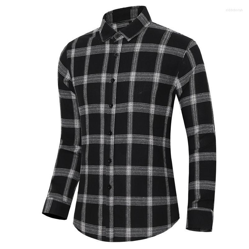 Men's Dress Shirts Men 2022 Cotton Fashion Plaid Long Sleeve Shirt Society Business Casual Formal Slim Fit Large Size ShirtMen's Eldd22, Black
Men's Dress Shirts Men 2022 Cotton Fashion Plaid Long Sleeve Shirt Society Business Casual Formal Slim Fit Large Size ShirtMen's Eldd22, Black