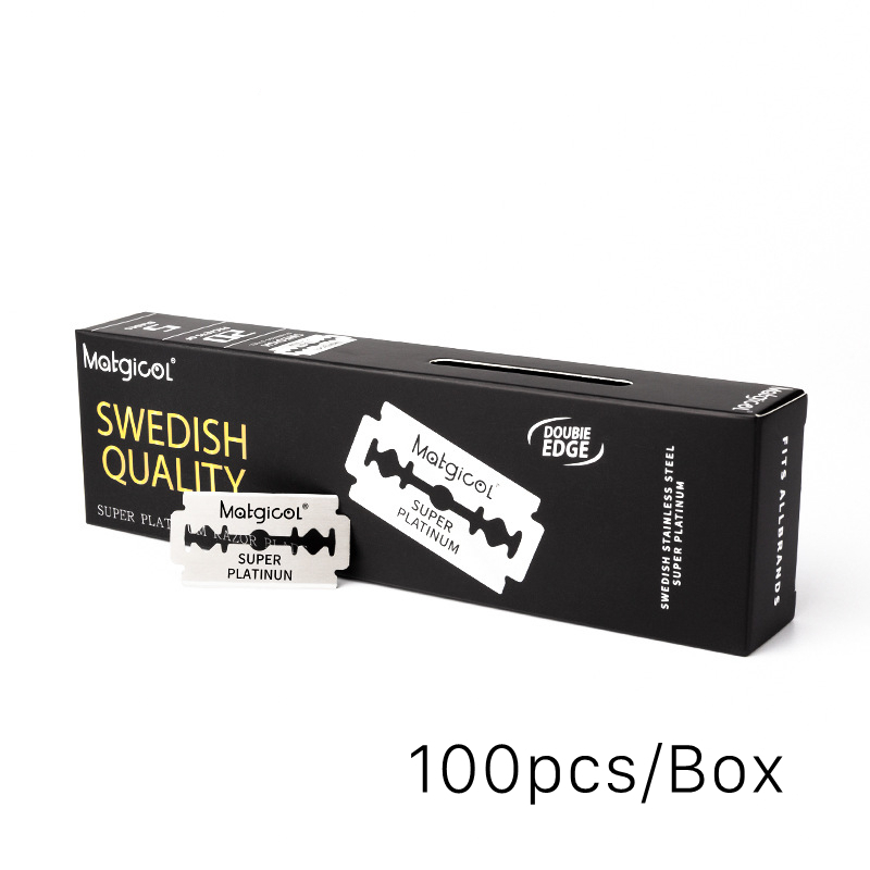 Pro Salon Men Stainless Steel Folding Manual Razor Barber Hair Cut Razor Change Blade Straight Razor Tool With 10pcs Blade G1126 220708