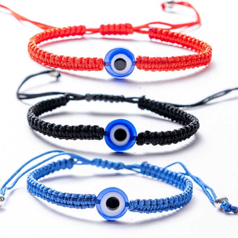 Lucky Bracelet Hand Woven Blue Eye Reef Knot Turkey Friendship Wristband Fashion Women Men Jewelry Friendship Charm Bracelets 6 N2
Lucky Bracelet Hand Woven Blue Eye Reef Knot Turkey Friendship Wristband Fashion Women Men Jewelry Friendship Charm Bracelets 6 N2