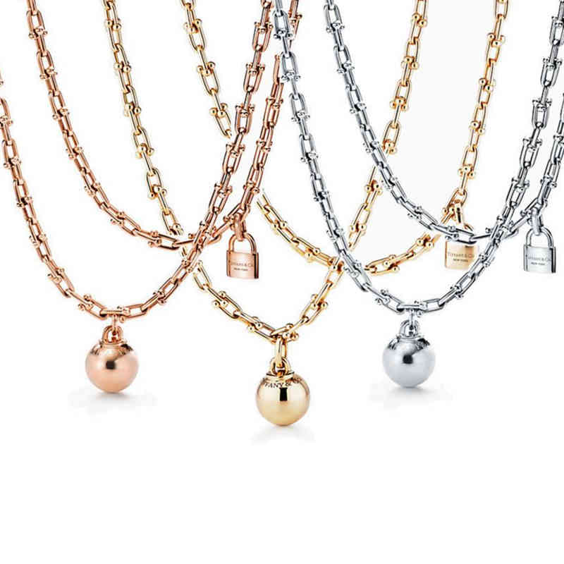 Memnon Jewelry 925 Sterling Silver European Style Round Ball Lock Necklaces for Women Pendant U-shaped Chain Necklace Gift to Love287j
Memnon Jewelry 925 Sterling Silver European Style Round Ball Lock Necklaces for Women Pendant U-shaped Chain Necklace Gift to Love287j