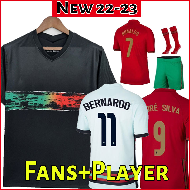 21 22 Portuguesa JOAO FELIX soccer jerseys NEVES BERNARDO RUBEN BRUNO RONALDOes FERNANDES Portugieser 2022 Portuguese football shirt Kids kit aldult Men sets, Away+patch
21 22 Portuguesa JOAO FELIX soccer jerseys NEVES BERNARDO RUBEN BRUNO RONALDOes FERNANDES Portugieser 2022 Portuguese football shirt Kids kit aldult Men sets, Away+patch