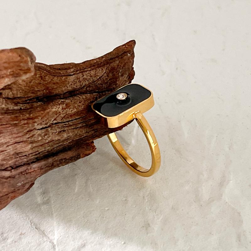 Cluster Rings Monlansher Geometric Square Enamel Crystal Ring Gold Color Stainless Steel For Women Daily Minimalist Jewelry 2022
Cluster Rings Monlansher Geometric Square Enamel Crystal Ring Gold Color Stainless Steel For Women Daily Minimalist Jewelry 2022