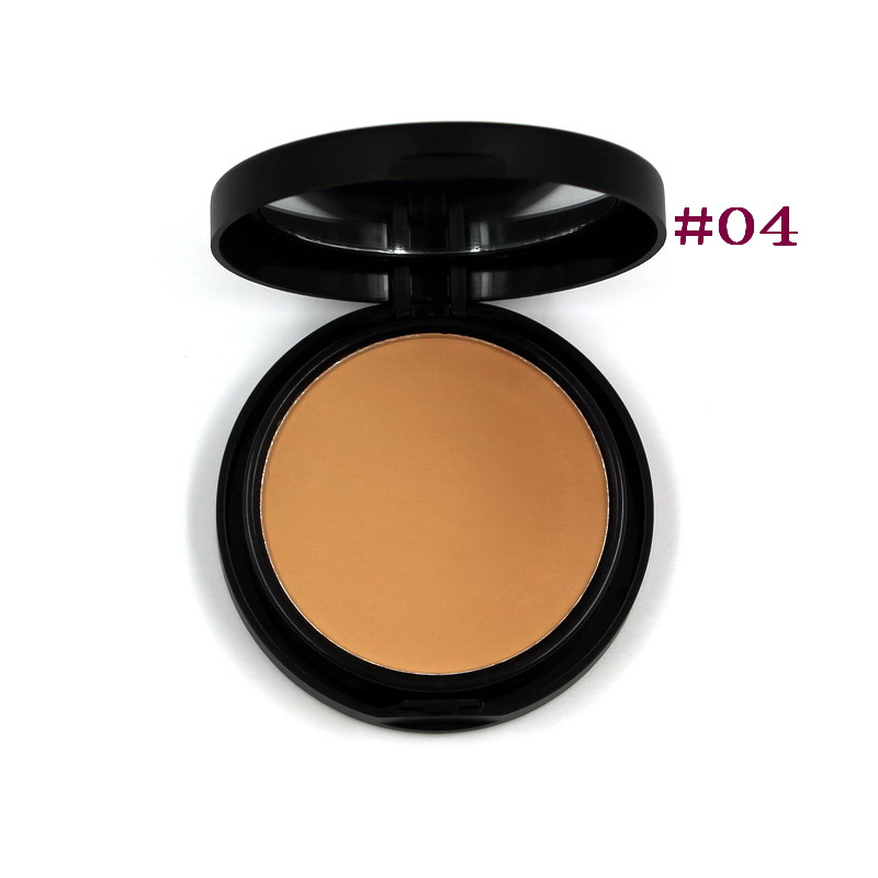 Makeup Press Powders Poudre With Puff And Mirror Whitening Firm Brighten Concealer Natural Maquille De Cara Face Powder