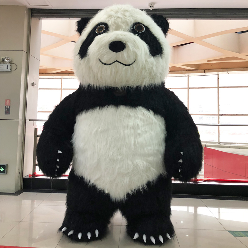 Mascot doll costume 2.6 M Tall Inflatable Chinese Panda Bear Mascot Costumes Halloween Party Party Game Dress for 1.6M - 1.85M Adults, Default color
Mascot doll costume 2.6 M Tall Inflatable Chinese Panda Bear Mascot Costumes Halloween Party Party Game Dress for 1.6M - 1.85M Adults, Default color