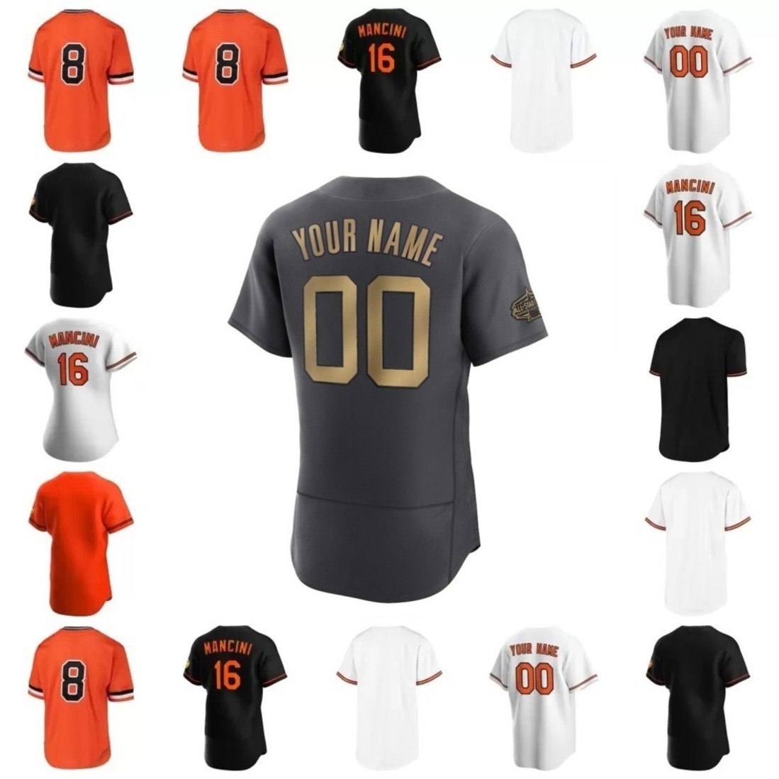 Jorge Lopez Baseball All Star Orioles Cedric Mullins Trey Mancini Adley Rutschman Austin Hays Robinson Murray Cal Ripken Ryan Mountcastle Rougned Odor Fry Rylan, Men
Jorge Lopez Baseball All Star Orioles Cedric Mullins Trey Mancini Adley Rutschman Austin Hays Robinson Murray Cal Ripken Ryan Mountcastle Rougned Odor Fry Rylan, Men