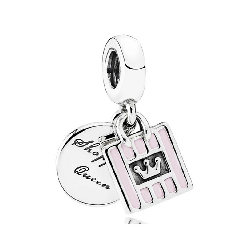 New Popular 925 Sterling Silver European Dress Teacher Pendant DIY Fine Beads For S925 Snake Charm Bracelet Jewelry