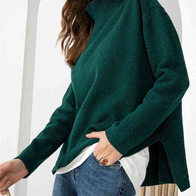Autumn Winter basic oversize thick Sweater pullovers Women loose cashmere turtleneck Sweater Pullover female Long Sleeve 211109, Pj2127blue
Autumn Winter basic oversize thick Sweater pullovers Women loose cashmere turtleneck Sweater Pullover female Long Sleeve 211109, Pj2127blue