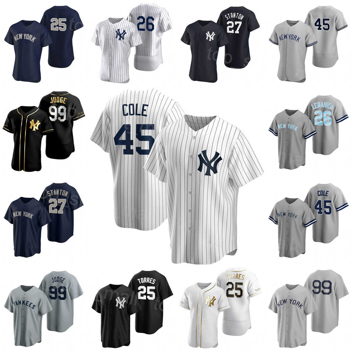 Space City Connect Baseball 99 Aaron Judge Jersey 26 DJ LeMahieu 45 Gerrit Cole 27 Giancarlo Stanton 25 Gleyber Torres 47 Montgomery Breathable Custom Name Number, Flexbase
Space City Connect Baseball 99 Aaron Judge Jersey 26 DJ LeMahieu 45 Gerrit Cole 27 Giancarlo Stanton 25 Gleyber Torres 47 Montgomery Breathable Custom Name Number, Flexbase
