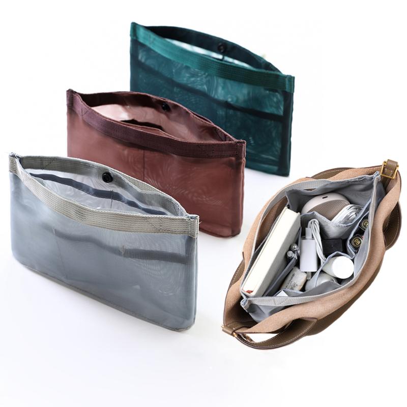 Cosmetic Bags & Cases Mesh Makeup Organizer Insert Bag Travel Portable Case Toiletry Tote Inner Phone Purse Pouch For WomenCosmetic, Green
Cosmetic Bags & Cases Mesh Makeup Organizer Insert Bag Travel Portable Case Toiletry Tote Inner Phone Purse Pouch For WomenCosmetic, Green