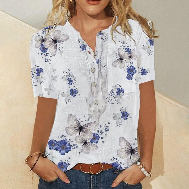 Women' Blouses & Shirts Shirt For Women' Print Clothes Pullover Female Tops Tee Tshirt Fashion O Neck Short Sleeve Ladies Casual T-shi, White
Women' Blouses & Shirts Shirt For Women' Print Clothes Pullover Female Tops Tee Tshirt Fashion O Neck Short Sleeve Ladies Casual T-shi, White