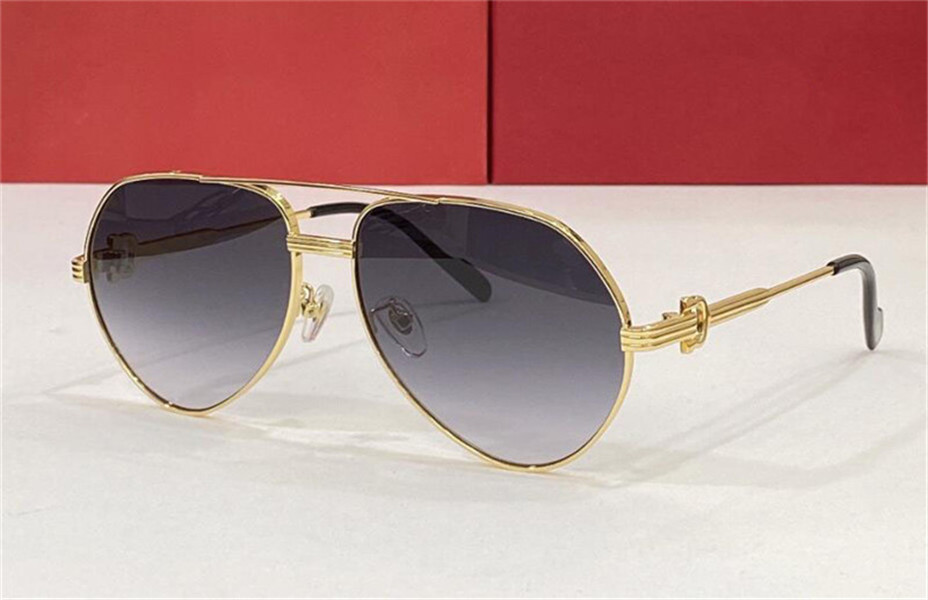 New fashion design men and women sunglasses 0348 pilot K gold frame classic popular versatile style outdoor uv400 protection glasses
New fashion design men and women sunglasses 0348 pilot K gold frame classic popular versatile style outdoor uv400 protection glasses