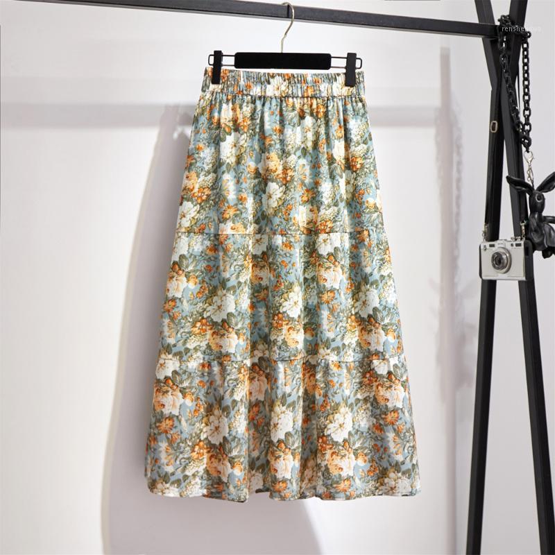 Skirts 2022 Arrival Women Summer Floral Skirt VD1457 Vintage Long Midi A Line 5XL 6XL Plus Size Chiffon, Black
Skirts 2022 Arrival Women Summer Floral Skirt VD1457 Vintage Long Midi A Line 5XL 6XL Plus Size Chiffon, Black
