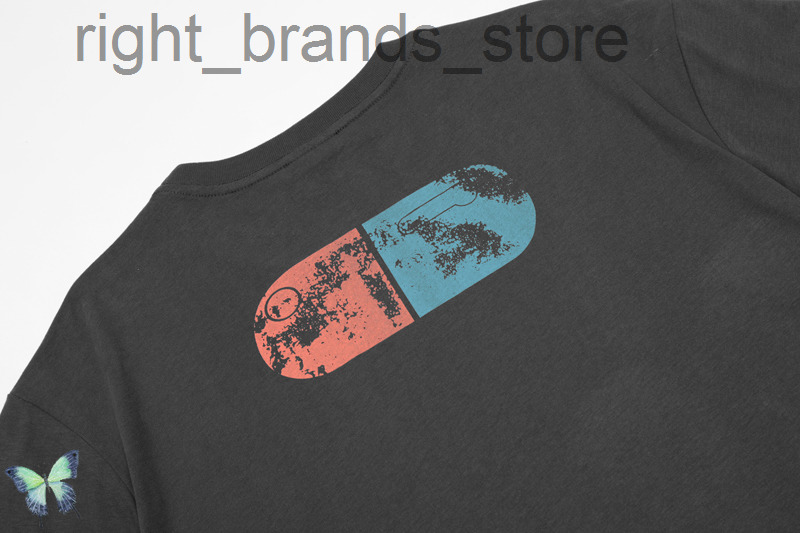 Vintage Moto Washed Distressed Do Old Damage Akira TShirt W220811