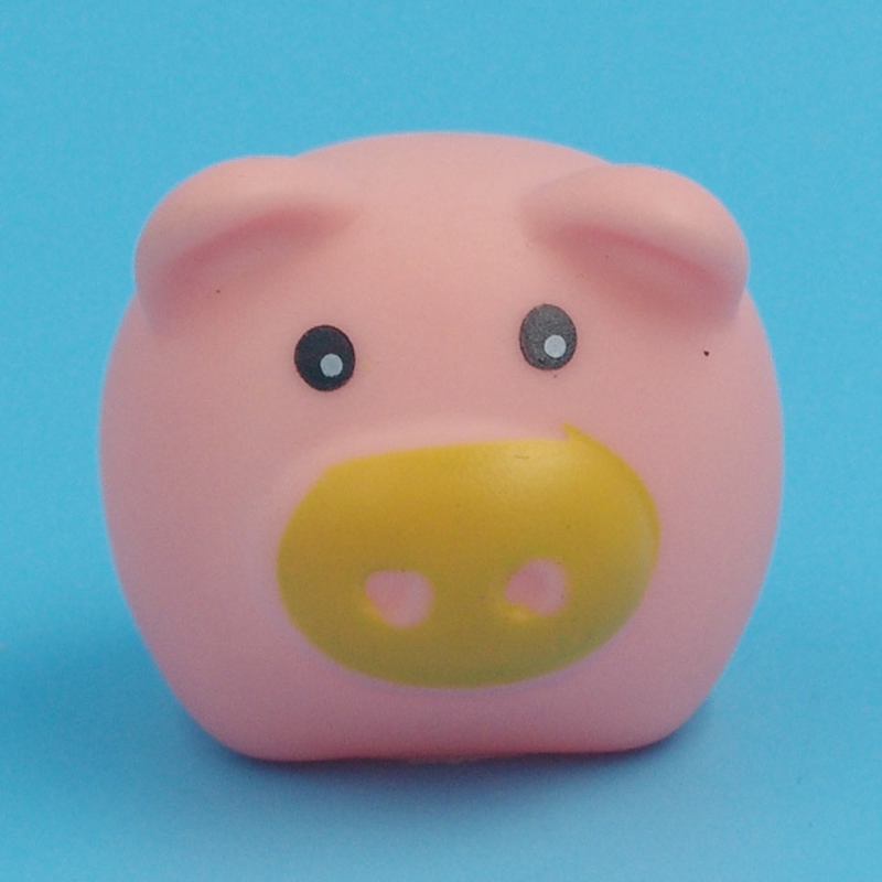 Mini Size Baby Cute Animals Bath Toy Swimming Water Toys Soft Rubber Float Squeeze Sound Kids Wash Play Funny Gift 1013