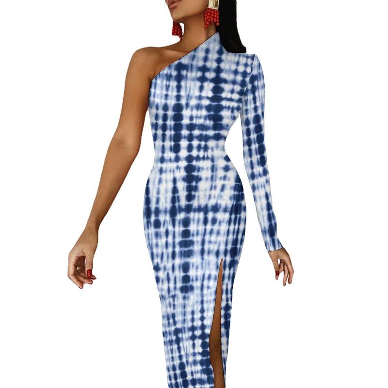 Casual Dresses Blue Tie Dye Pattern Long Dress Women Artistic Vintage Print Party Maxi Trendy Bodycon High Slit Graphic VestidosCasual, Style-4
Casual Dresses Blue Tie Dye Pattern Long Dress Women Artistic Vintage Print Party Maxi Trendy Bodycon High Slit Graphic VestidosCasual, Style-4