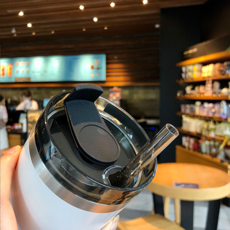 High Capacity 304Stainless Steel Coffee Cup Thermos Mug With Handle Car Vacuum Flask Travel Insulated Water Bottle Cups 220509