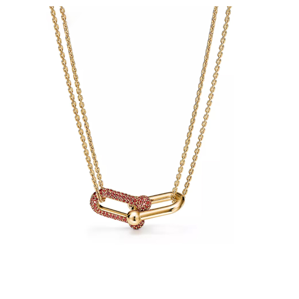 2022 New Fashion Luxury Temperament Bracelets U-Shaped Red Diamond Pendant S925 Sterling Silver Pendant Necklace Simple And Generous
2022 New Fashion Luxury Temperament Bracelets U-Shaped Red Diamond Pendant S925 Sterling Silver Pendant Necklace Simple And Generous