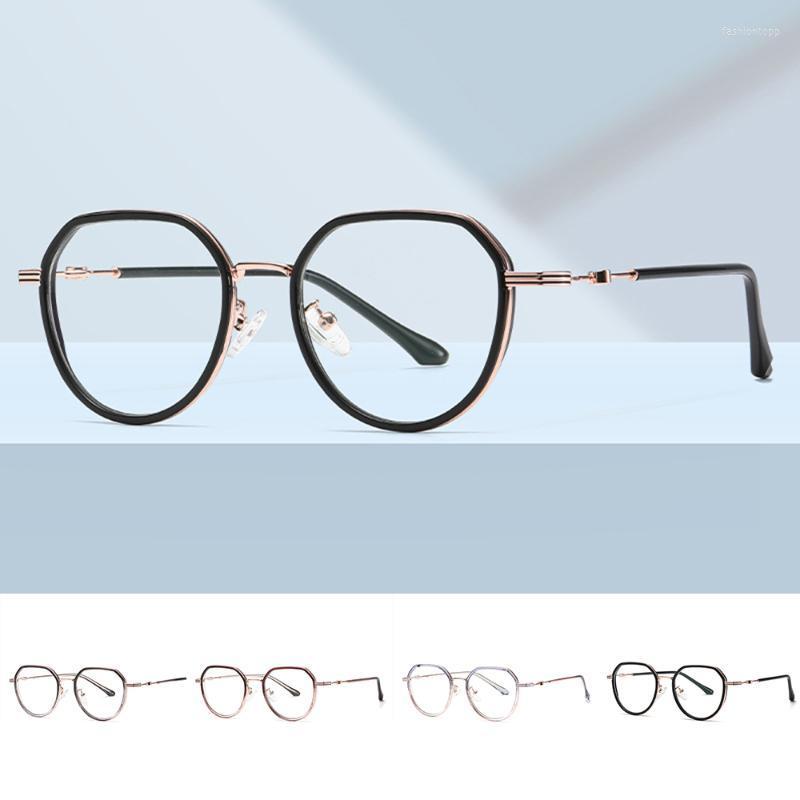 Sunglasses Korean Style Blue Light Blocking Glasses Thin Polygonal Frame Metal Temple For Computer Workers Clear Flat Lens FS99Sunglasses
Sunglasses Korean Style Blue Light Blocking Glasses Thin Polygonal Frame Metal Temple For Computer Workers Clear Flat Lens FS99Sunglasses