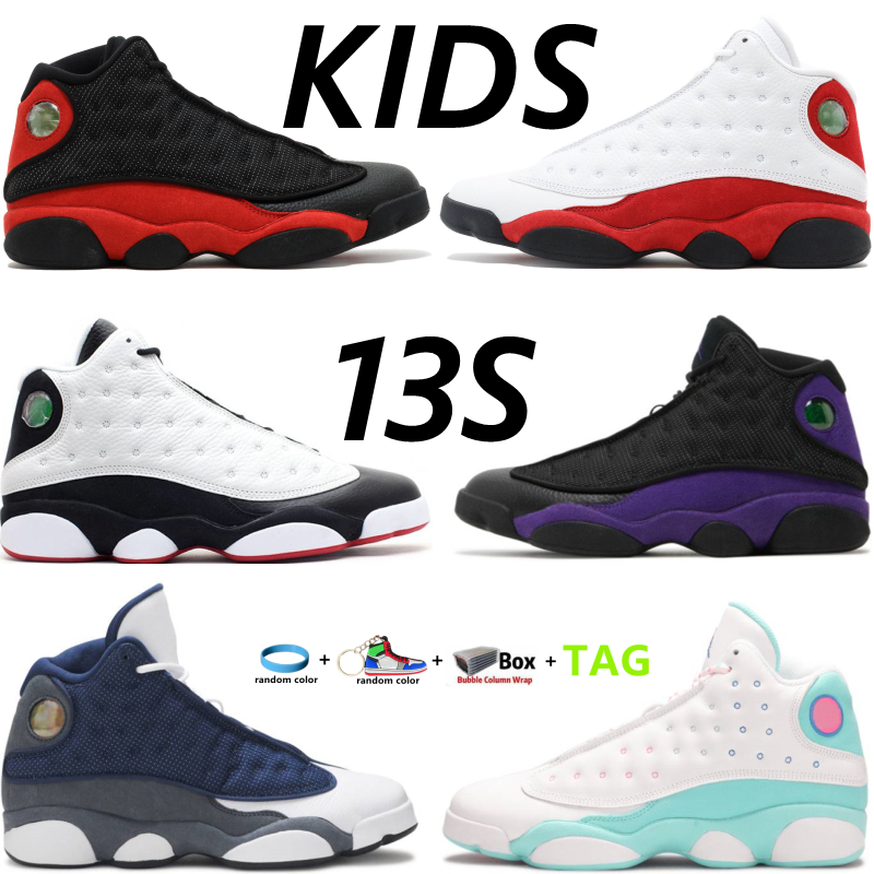 2022 Top Fashion 13S Children Sneaker Basketball Shoes Navy Court Pupple Red Flint Obsidian Hyper royal Boy Girl Gradeschool Child Outdoor Trainers Sneakers Bred, Box
2022 Top Fashion 13S Children Sneaker Basketball Shoes Navy Court Pupple Red Flint Obsidian Hyper royal Boy Girl Gradeschool Child Outdoor Trainers Sneakers Bred, Box