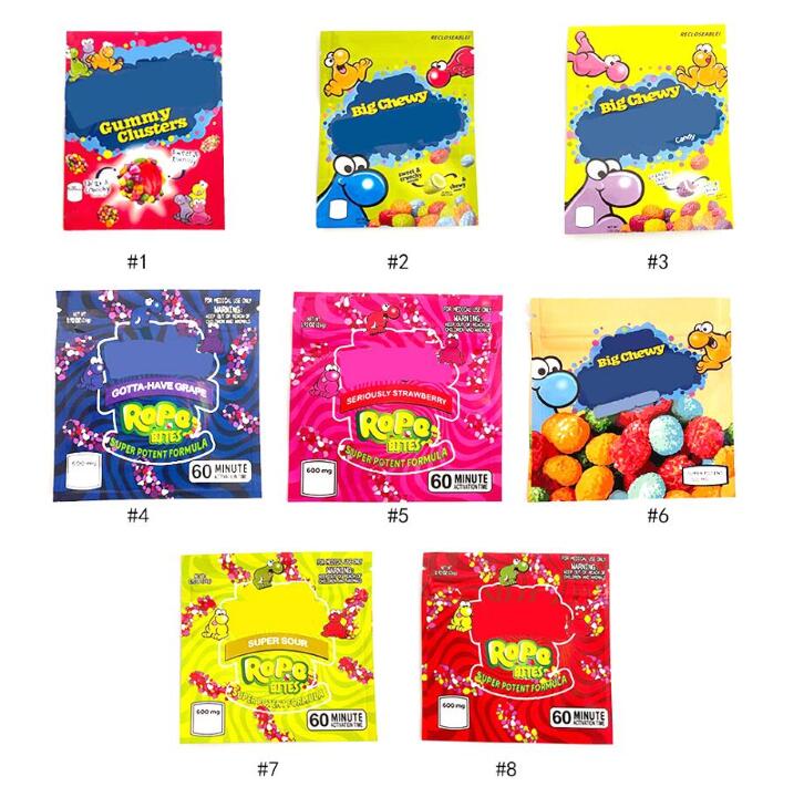 In Stock Square rope Bites mylar bags 4 types empty Gummy package bag plastic smell proof baggie 600mg edible packaging coo kie runtz Zipper mylar baggies
In Stock Square rope Bites mylar bags 4 types empty Gummy package bag plastic smell proof baggie 600mg edible packaging coo kie runtz Zipper mylar baggies