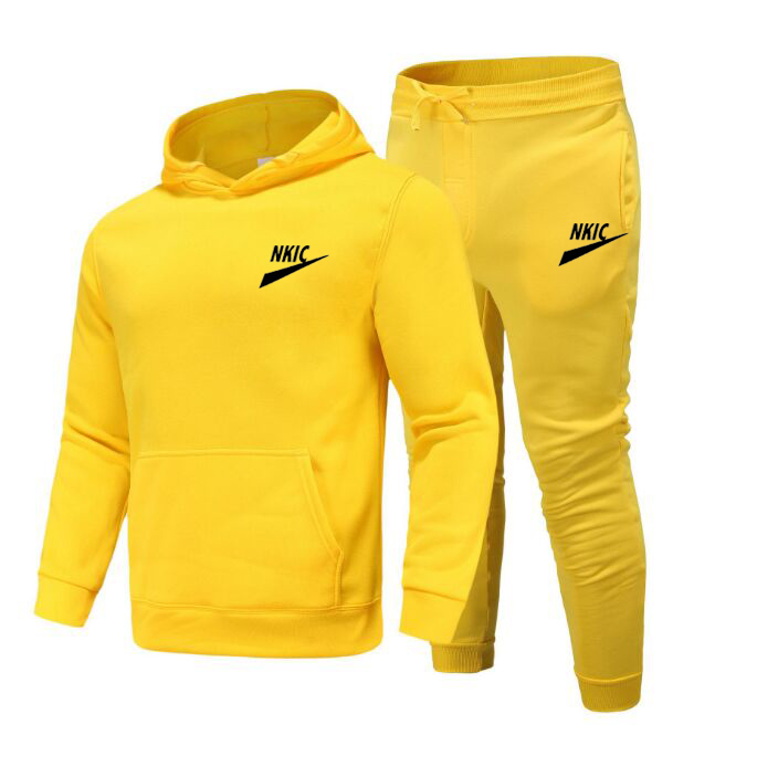 Men's Sportswear Sets Male Casual Brand LOGO Tracksuit Men 2 Piece Sweatshirt + Sweatpants Set 2022 Autumn Winter Hooded Thick, Beige
Men's Sportswear Sets Male Casual Brand LOGO Tracksuit Men 2 Piece Sweatshirt + Sweatpants Set 2022 Autumn Winter Hooded Thick, Beige