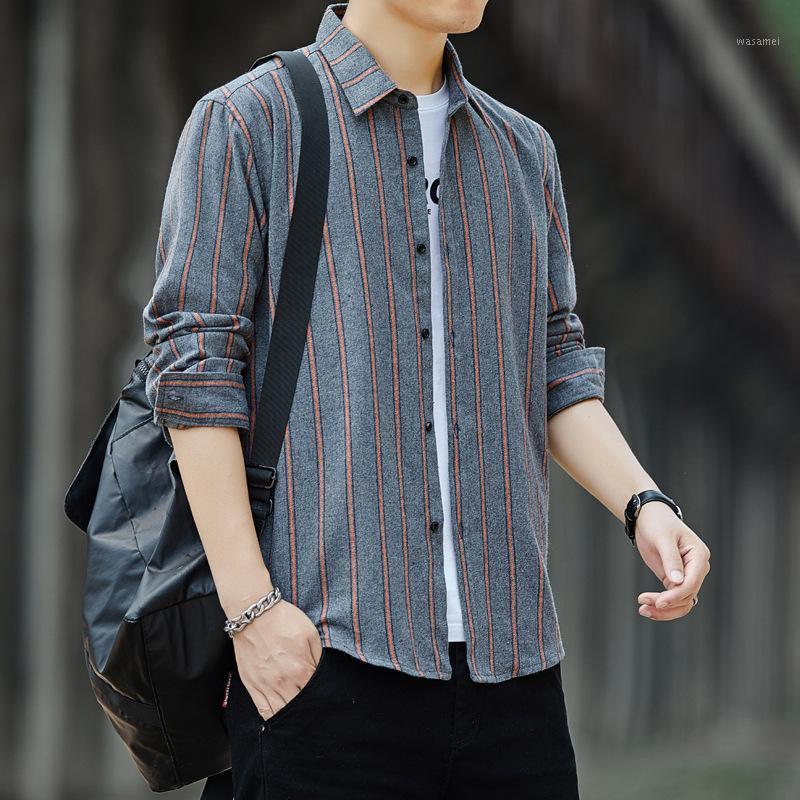 Men's Casual Shirts 2022 Spring Long Sleeve Plaid Shirt Trend Korean Fashion Top Slim Autumn, Orange lattice
Men's Casual Shirts 2022 Spring Long Sleeve Plaid Shirt Trend Korean Fashion Top Slim Autumn, Orange lattice
