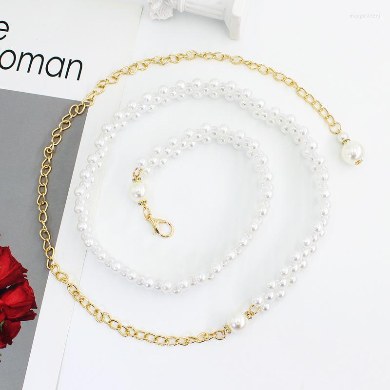 Belts 47'' Casual Women Dresses Metal Chain With Fashion Decorative PearlBelts, Black
Belts 47'' Casual Women Dresses Metal Chain With Fashion Decorative PearlBelts, Black