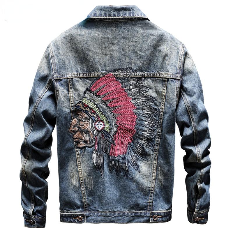 Men's Jackets Cartoon Pattern Streetwear Mens Coats XXXL Plus Avatar Men 's Jeans 3D Embroidery, Black;brown
Men's Jackets Cartoon Pattern Streetwear Mens Coats XXXL Plus Avatar Men 's Jeans 3D Embroidery, Black;brown