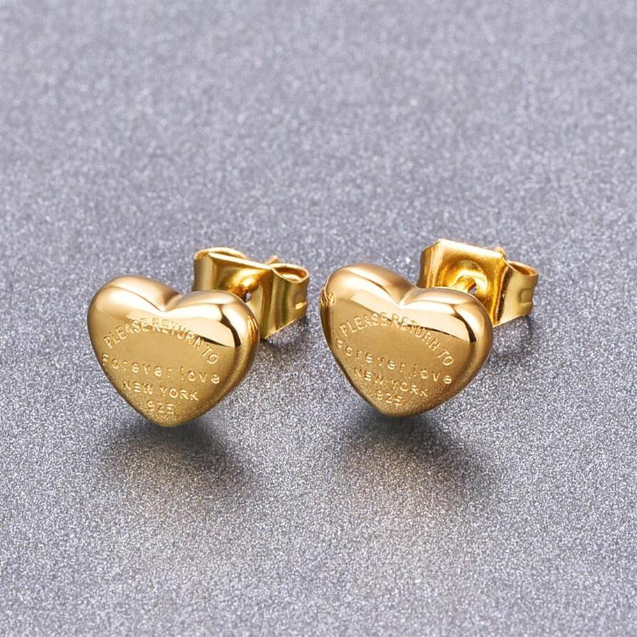 new Stainless Steel Popular Earrings Heart LOVER T Earrings Hypoallergenic rose gold silver stud earrings for woman jewelry gift n2776 
new Stainless Steel Popular Earrings Heart LOVER T Earrings Hypoallergenic rose gold silver stud earrings for woman jewelry gift n2776