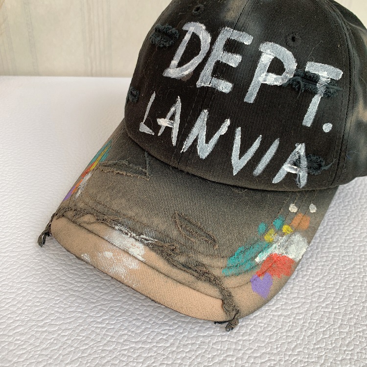 Ball Caps Hip Hop Graffiti Hat Casual Lettering Curved Brim Vintage Baseball Cap for Men and Women Casual Letters Printing